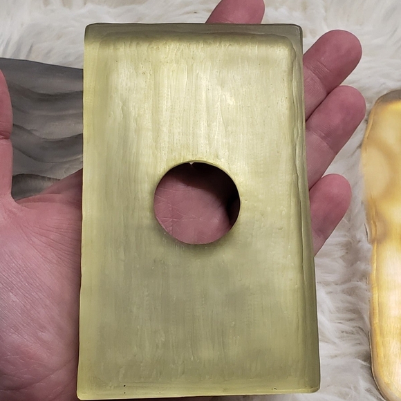 VTG ALEXIS BITTAR Sculpture Set Home Decor Jewelry Necklace Artisan Lucite Mod - Picture 6 of 11